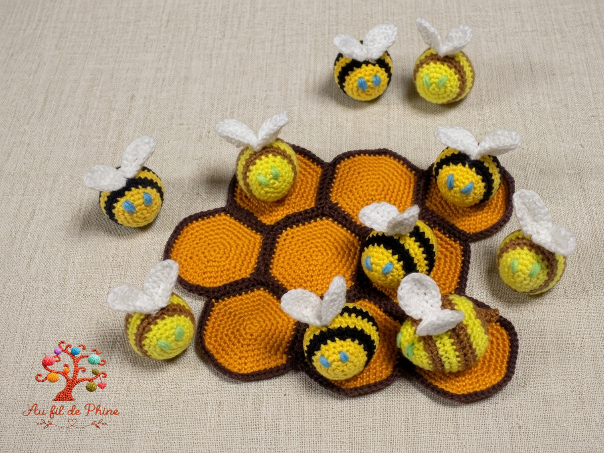 Jeu de morpion "Abeille" – Image 5